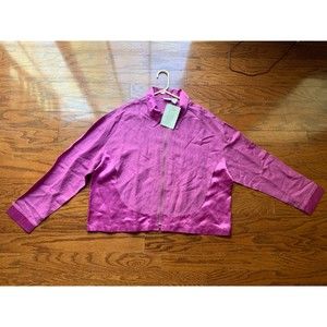 Vintage Newport Easystyle Purple Blouse Size XL NWT